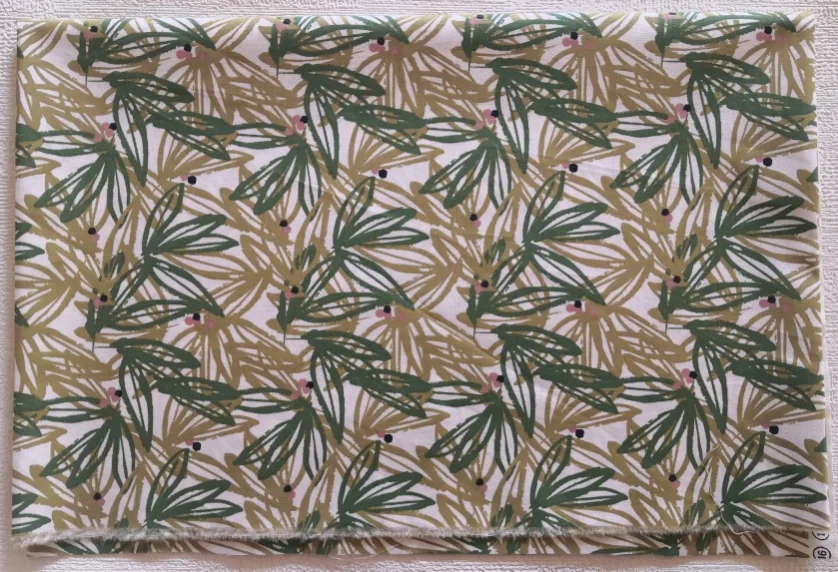 Coupon de tissu imprimé 50x75 cm, 100% Coton