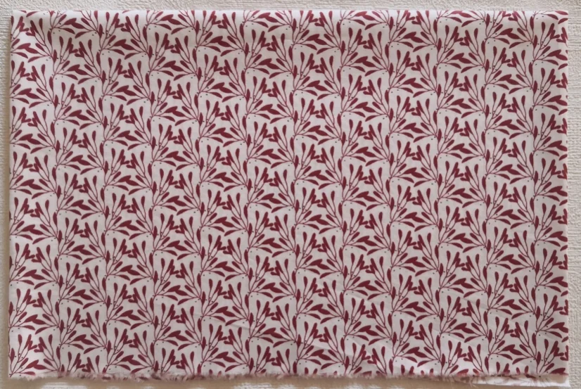 Coupon de tissu imprimé 50x75 cm (2), 100% Coton