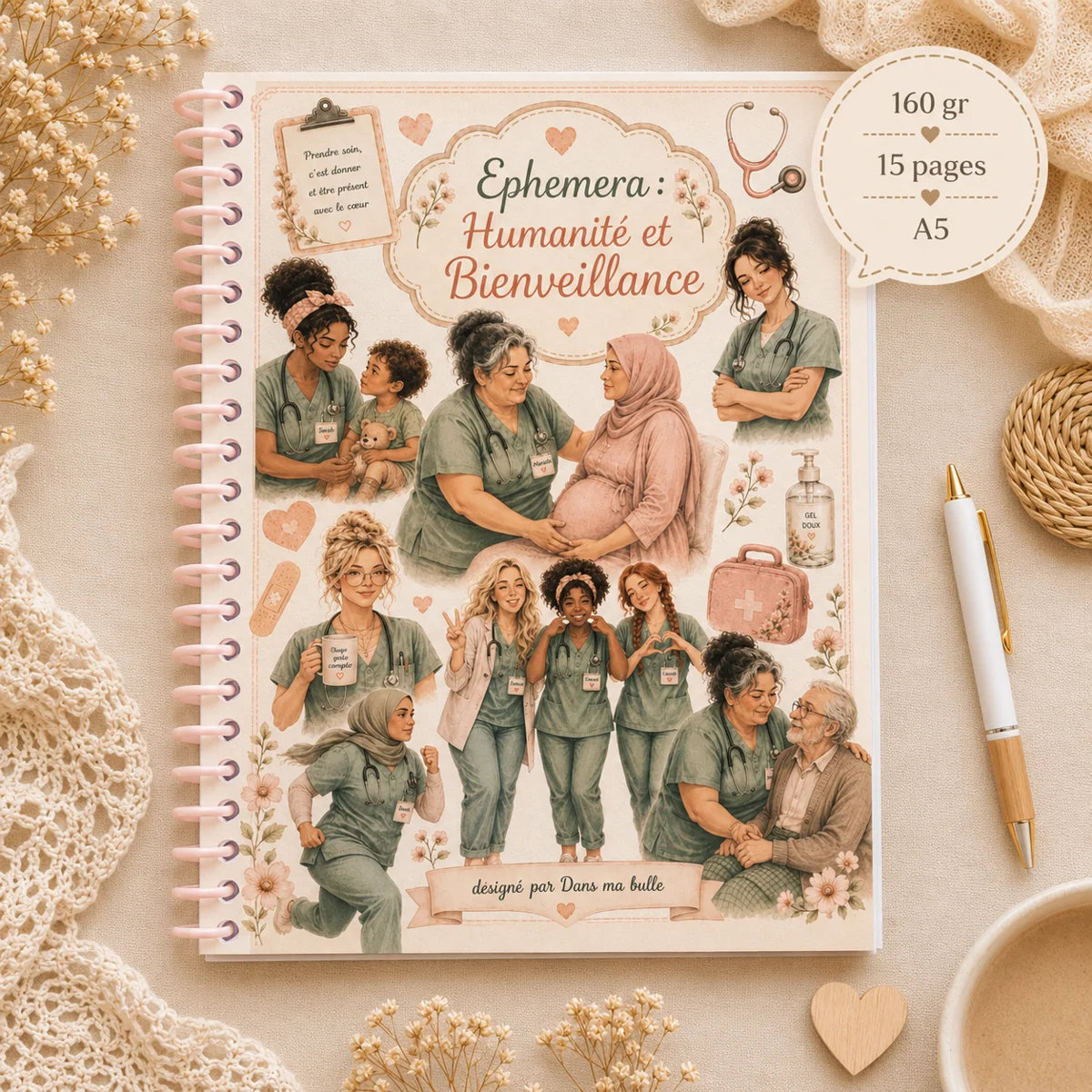 Ephéméra infirmières et soignants