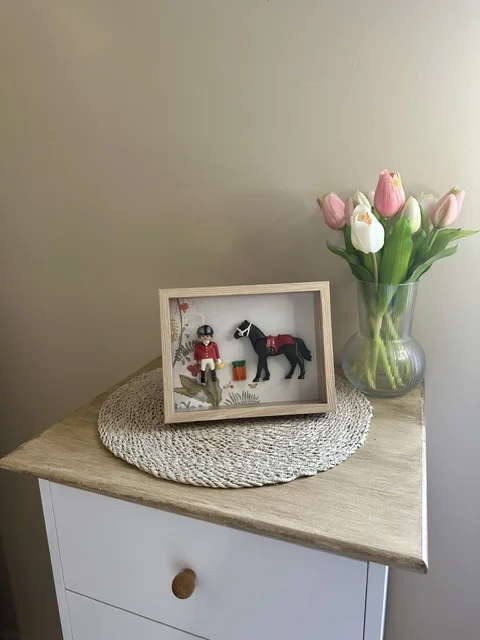 CADRE EQUITATION FLEUR