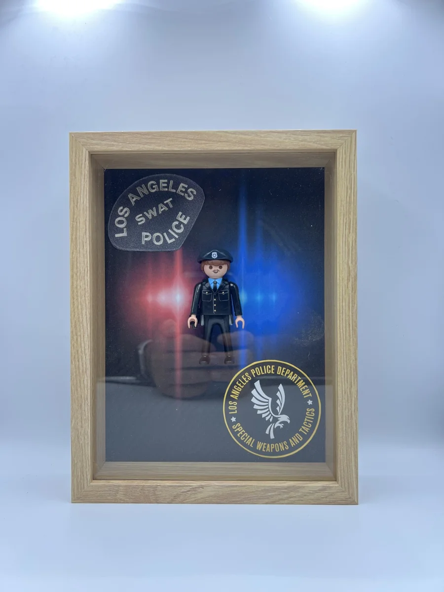 Cadre Déco Passion "Police Swat"
