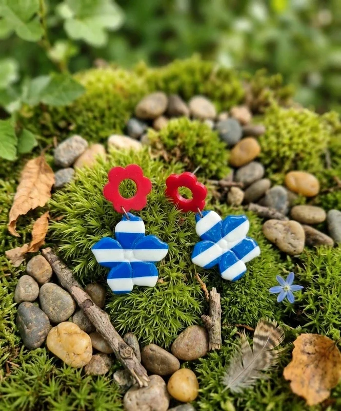 Boucles d'oreilles "Pop Flower"