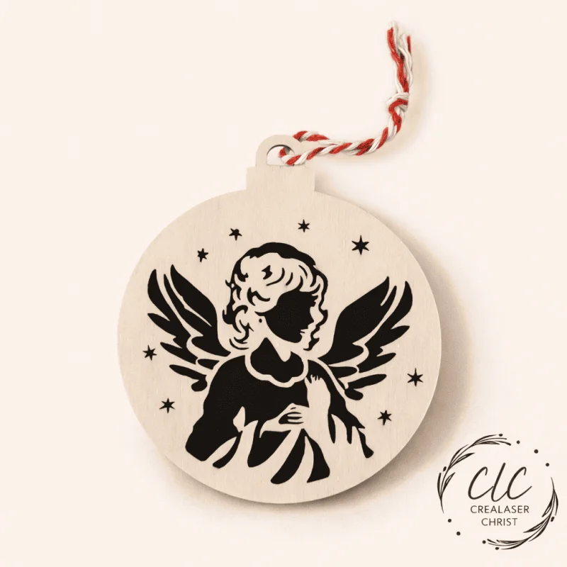 Boule de Noël ange