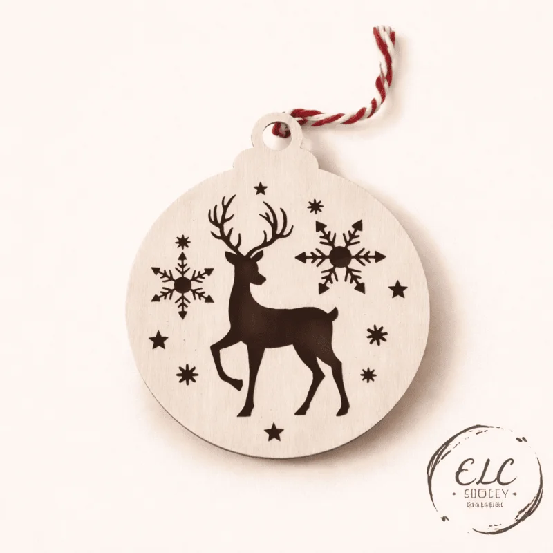 Boule de Noël cerf