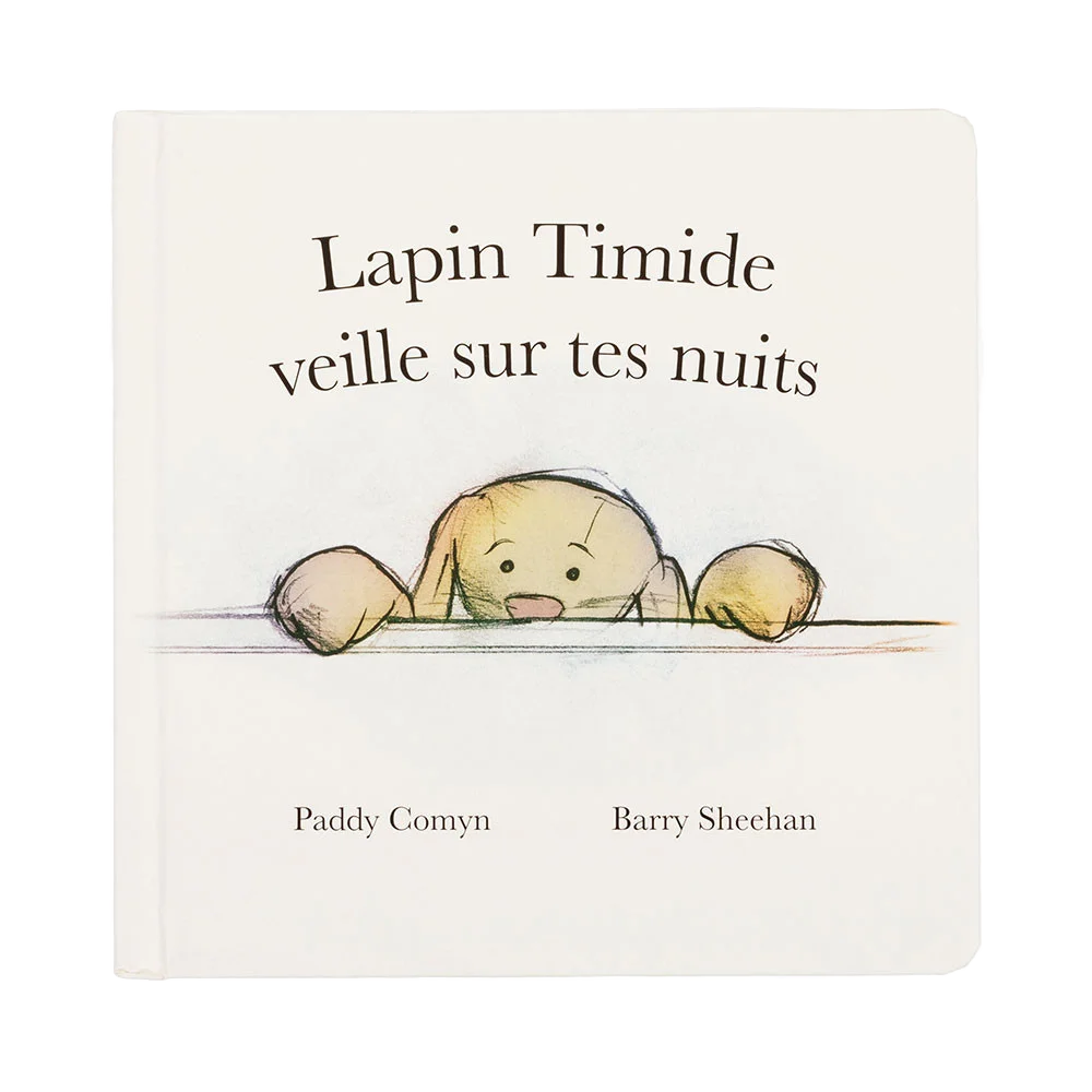 Livre Lapin Timide veille sur tes nuits - Jellycat