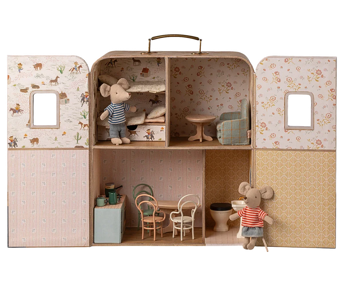 Maison Suitcasa Maileg avec souris