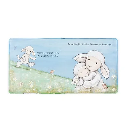 Intérieur livre Agneau Timide et sa maman Jellycat
