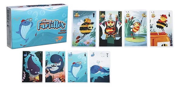 Jeu de cartes - Mon 1er jeu de familles - Jeux FK