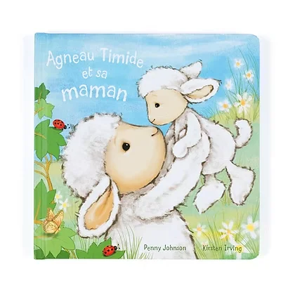 Livre Agneau Timide et sa maman - Jellycat