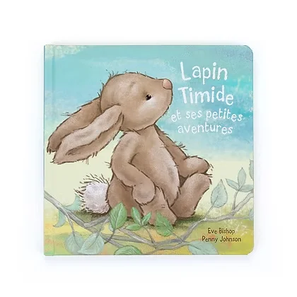 Livre Lapin Timide et ses petites aventures - Jellycat
