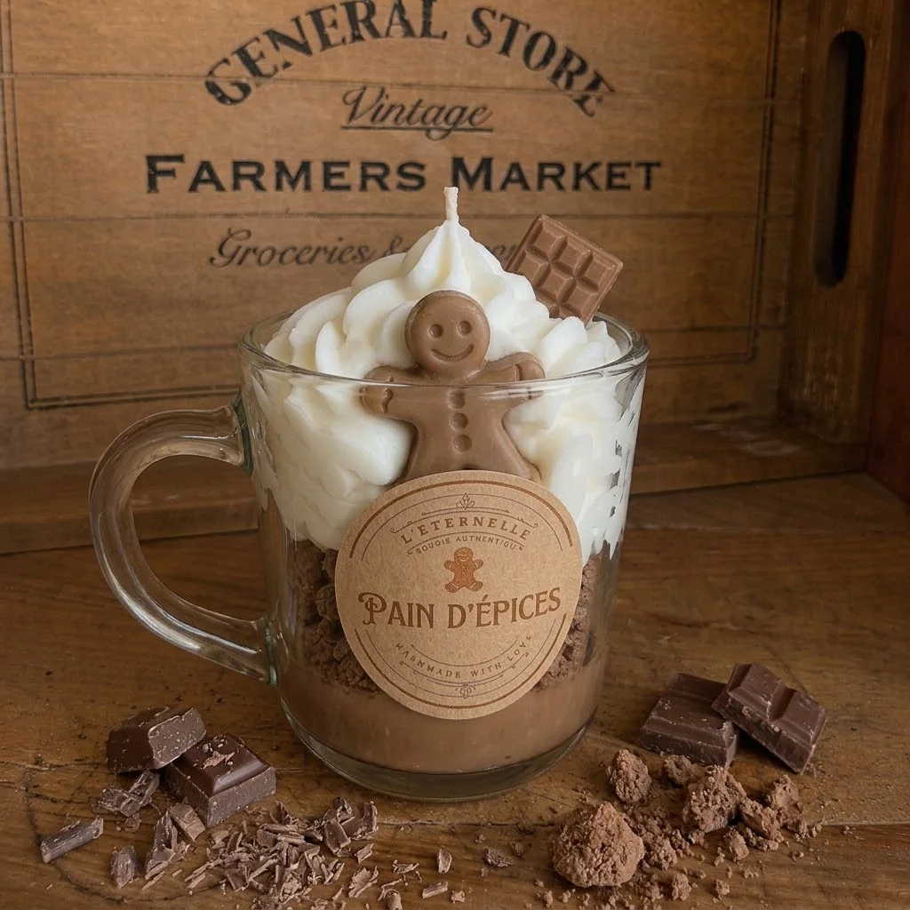 Collection GOURMANDE - grande tasse 250gr - PAIN D'EPICES