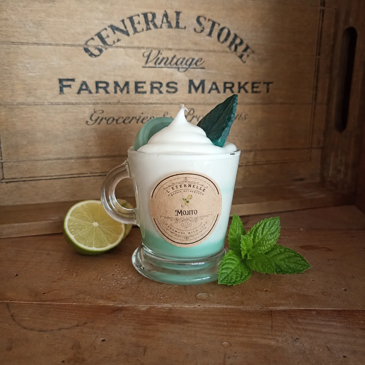 Collection GOURMANDE - mini tasse - MOJITO