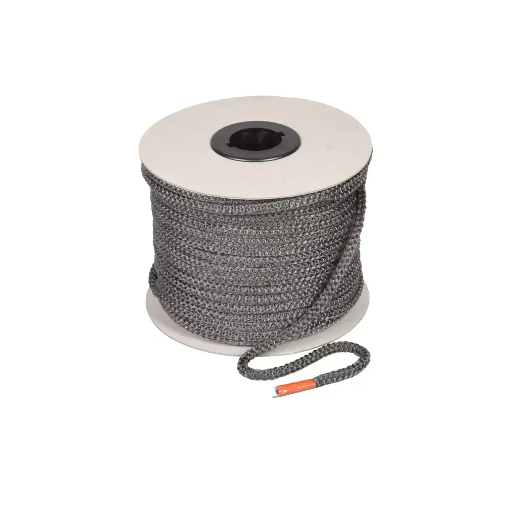 Joint souple Ø8 en fibre de verre pour poêles et inserts - vendu au mètre