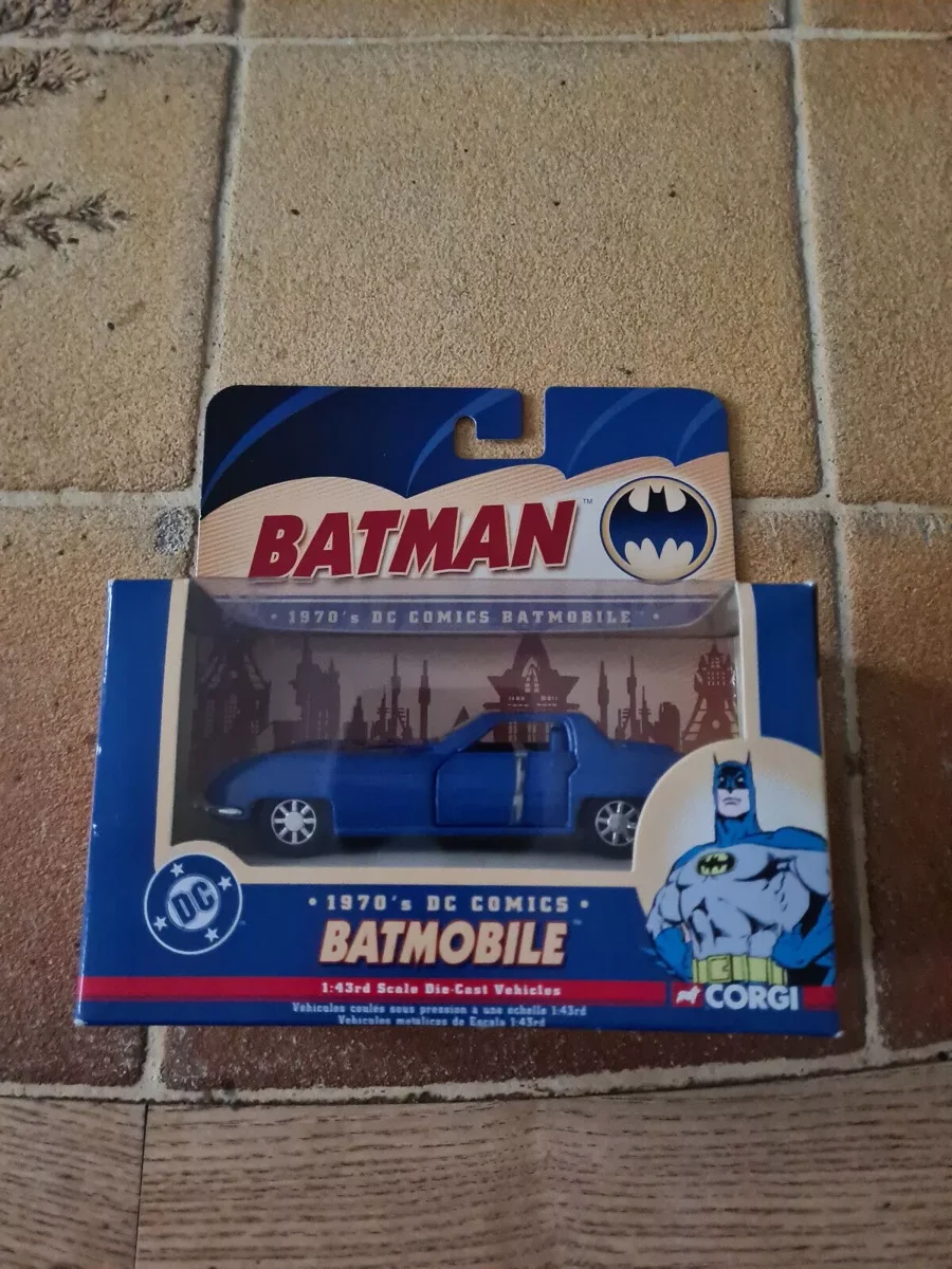 Batmobile batman 1970 dc comics pour collectionneur