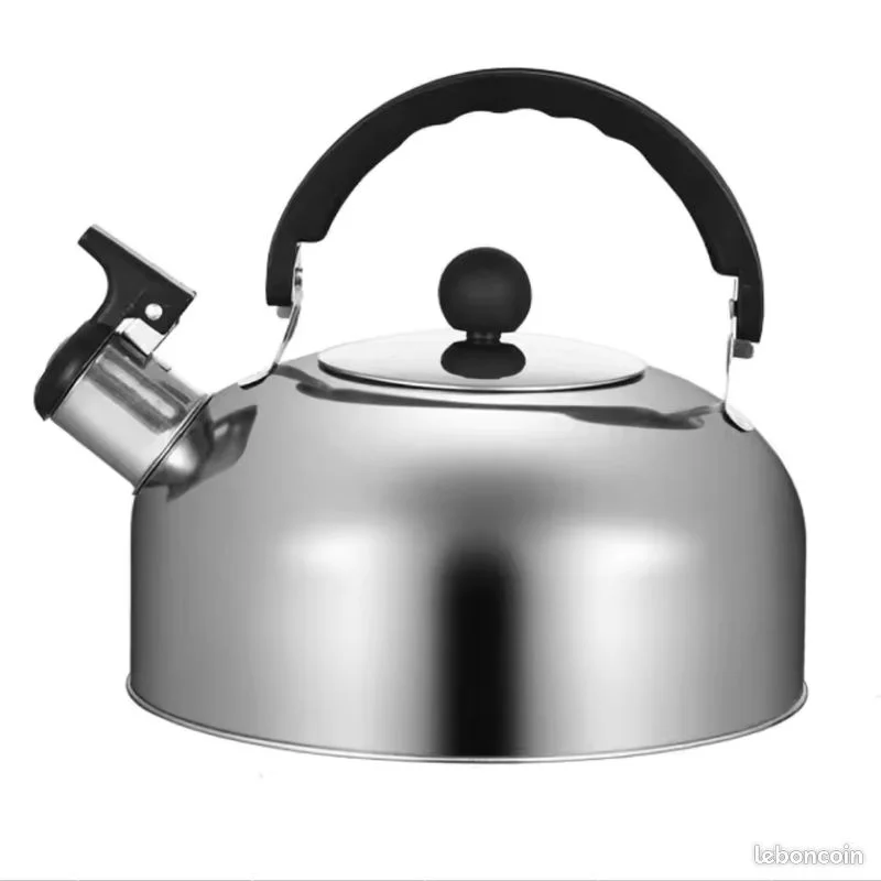 Bouilloire sifflante 3L ideal camping