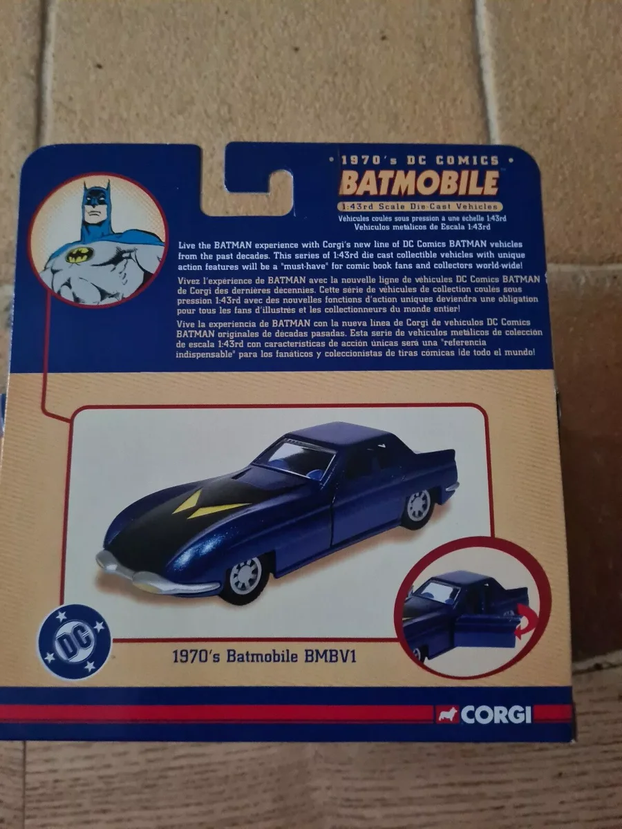 Batmobile batman 1970 dc comics pour collectionneur - photo 2 - broc-land