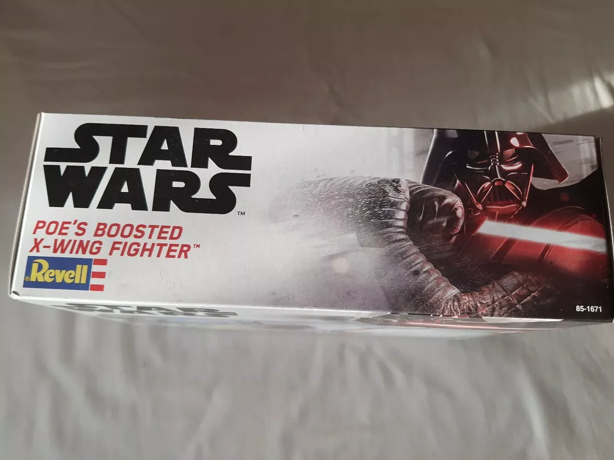 Revell star war poe's boosted x-wing fighter - photo 2 - broc-land