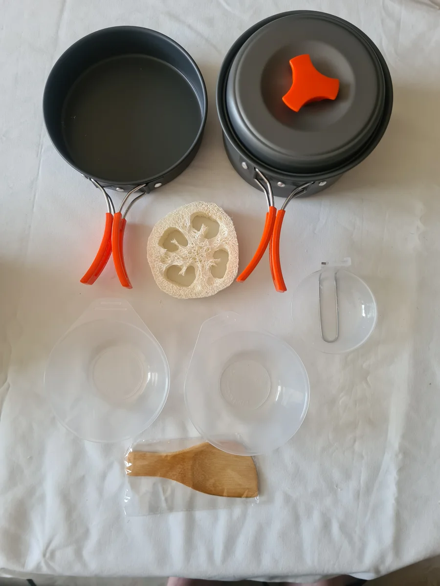 Ensemble De Cuisine Portable Camping Randonnée Pique-Nique - photo 4 - broc-land