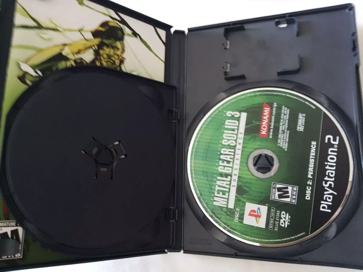 Metal gear solid 3 subsistence edition limitee ps2 + Guide Officiel Konami - photo 7 - broc-land