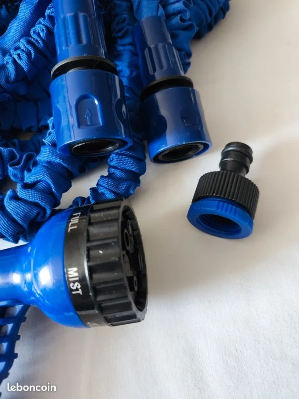 Tuyaux d arrosage 30m bleu 100ft - photo 3 - broc-land