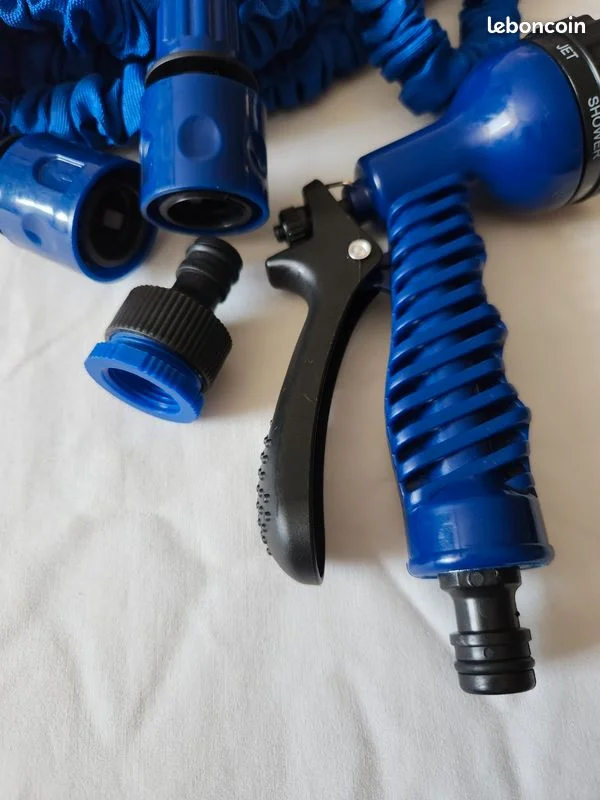 Tuyaux d arrosage 45m bleu complet - photo 2 - broc-land